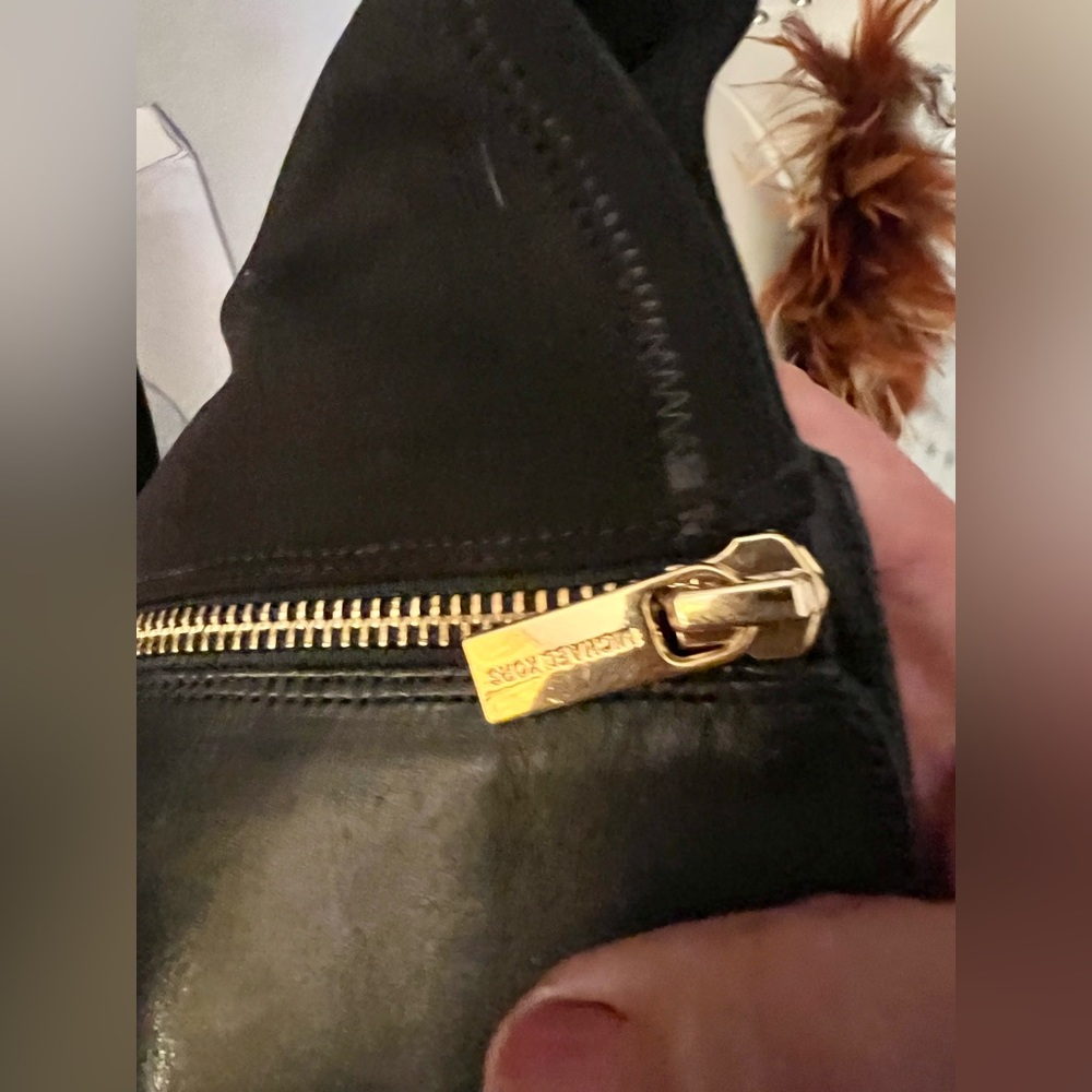 Michael Kors Arley Genuine Leather Riding Boots Sz 8 - Picture 7 of 15